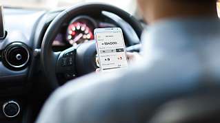 Logbook on phone for compliance in employee benefits