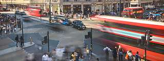 london bus traffic