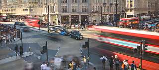london bus traffic