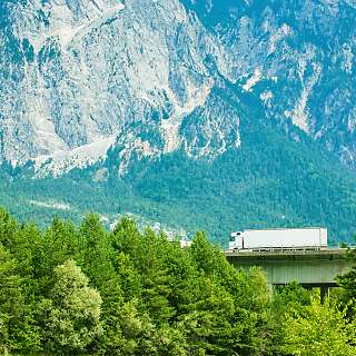 green header