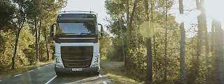 truck on the road 02