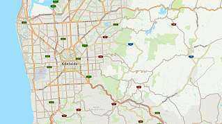 adelaide city map