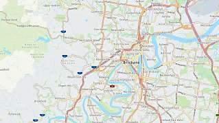 brisbane city map