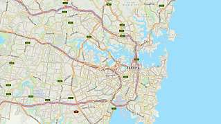 sydney city map