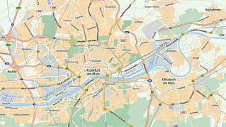 map frankfurt