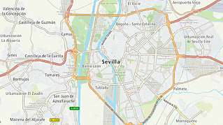 sevilla city map