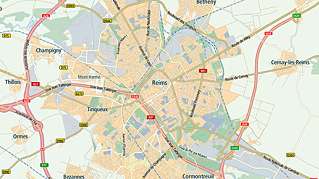 reims city map