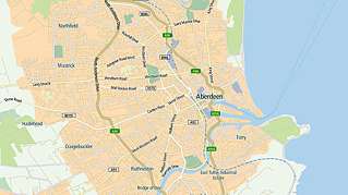 aberdeen city map