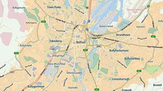 belfast city map