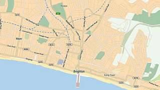 brighton city map