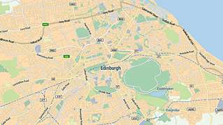 edinburgh city map