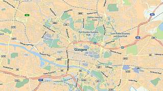 glasgow city map