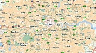 london city map