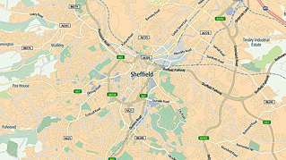 sheffield city map