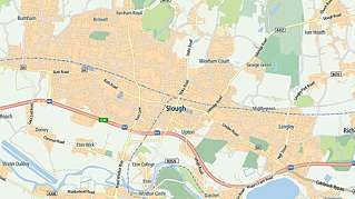 slough city map