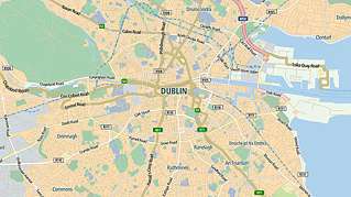 dublin city map