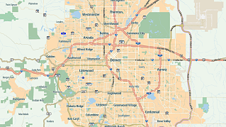 map denver