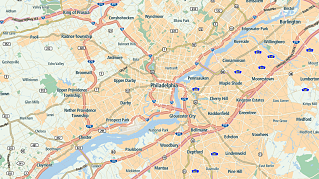 map philadelphia
