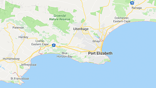map port elizabeth