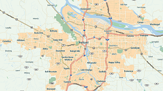 map portland