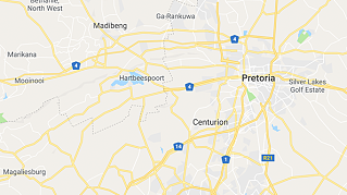 map pretoria