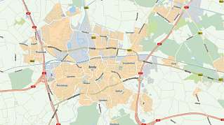 map breda