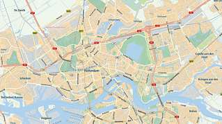 map rotterdam