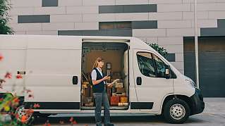 delivery van pro m code scanning u04 camera