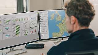 fleet manager closeup u01 dashboard map