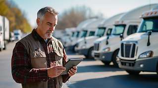 Además de regular las horas de conducción Webfleet eLogs permite que los conductores tengan registros precisos y reducir la carga admin­is­trativa.