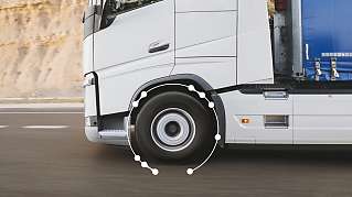 tpms truck front tyre wide dots