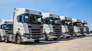 trucks in row 03