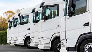trucks in row 04