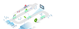banner professional truck navigation header