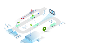 banner professional truck navigation header