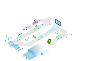 banner professional truck navigation header