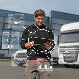 truck on the road u01 key visual iaa 2026 b graphics