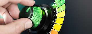 efficiency scale knob