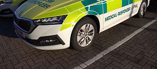 medical responder car by phl group