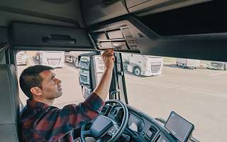 truck tachograph u02 dashboard