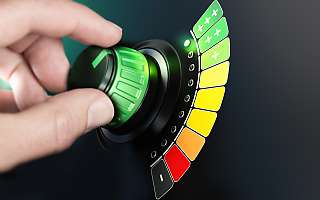 efficiency scale knob