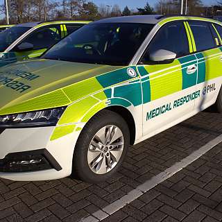 medical responder car by phl group