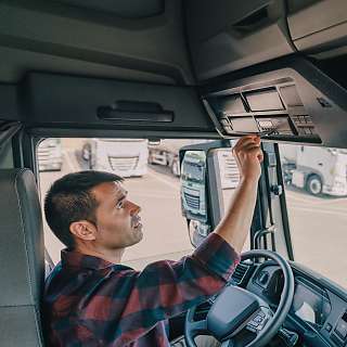 truck tachograph u02 dashboard