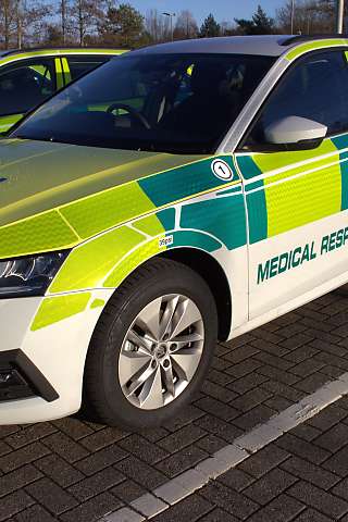 medical responder car by phl group