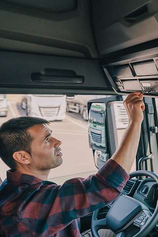 truck tachograph u02 dashboard