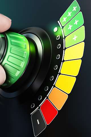 efficiency scale knob