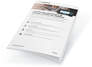 Ficha técnica de Webfleet ePOD
