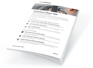 webfleet work app datasheet