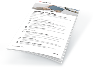 webfleet work app datasheet latam