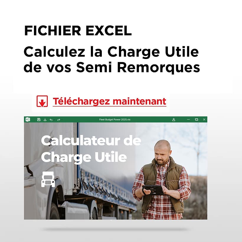 calcul charge utile semi remorque
